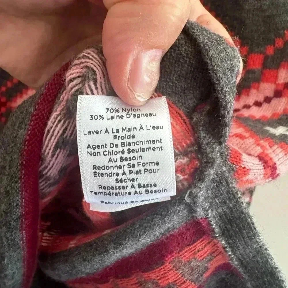 Talbots Lambswool Sweater Size M